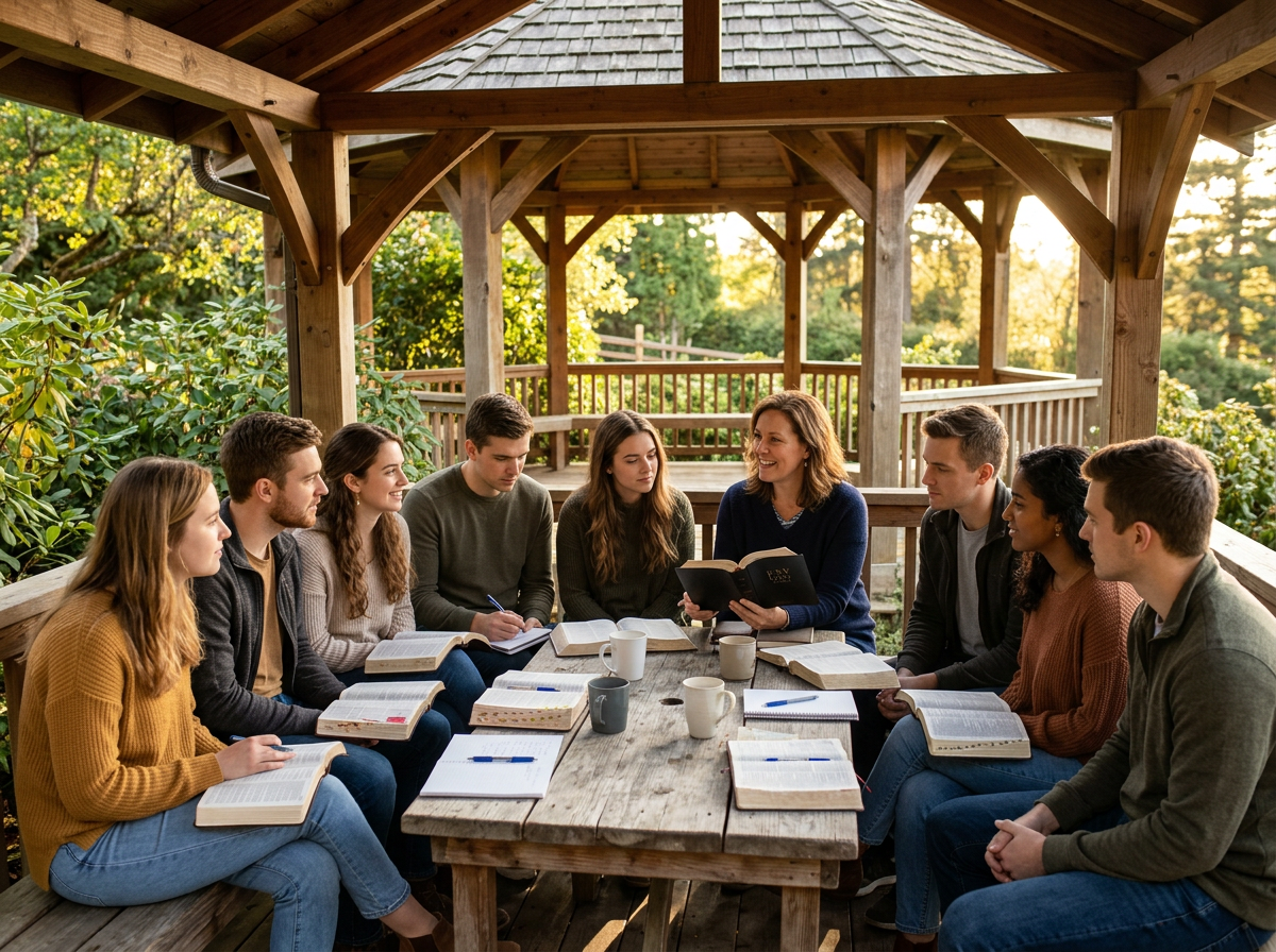 Young adult Bible study mentorship